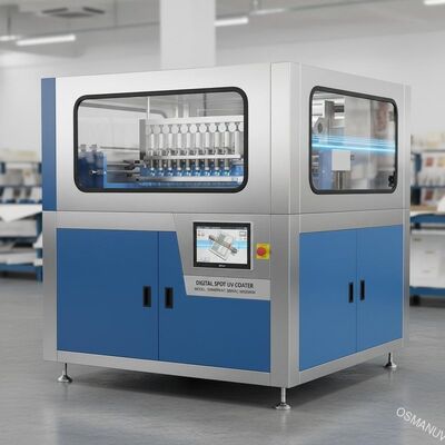 Digital-Stellen-UVbeschichtungs-Maschinen-Sprühfarbe 380VAC W1300mm