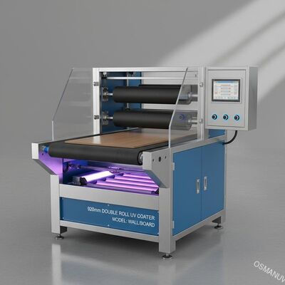 920mm Breiten-doppeltes Rollen-UVauftragmaschinen-Maschine für Wand/Brett