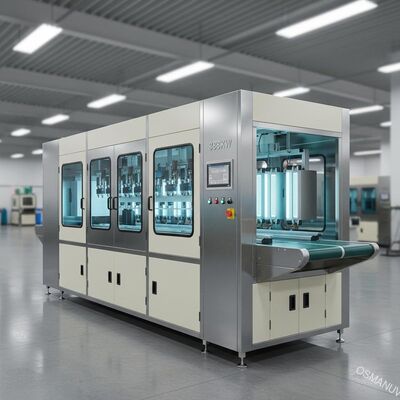 388KW sprühen beschichtende UVmaschine für PLC-Warnlicht 50-100m/min