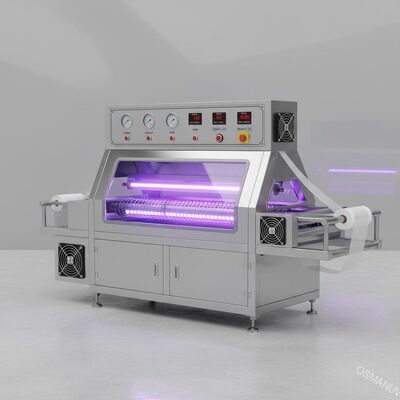 Kurierende UVmaschine 18KW SS304 Mesh Belt für Film/Papier