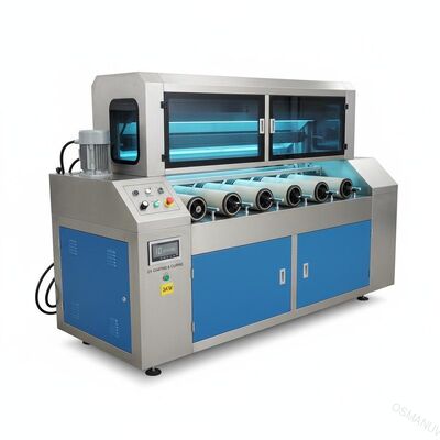 10m/Min Uv Roller Coating Machine, UVbeschichtung 3KW und kurieren Maschine