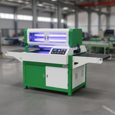 25KW 50HZ Langlebig zwei Lampen UV-Licht Heilung Maschine Grün und Weiß