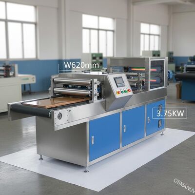 Rollen-beschichtende Ausrüstung W620mm 3.75KW/beschichtende UVmaschine für Holz