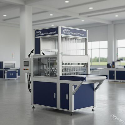 Beschichtungs-Maschine des Vorhang-380kw, 20m/Min Desktop Shower Coater