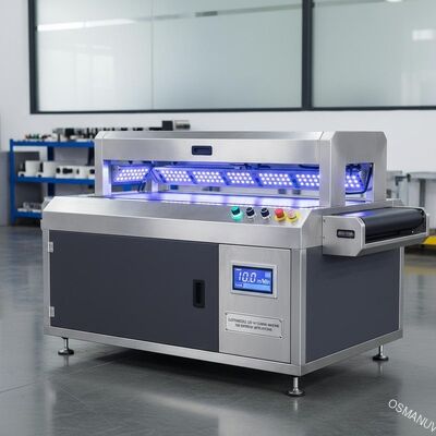 10 m/Min Anpassungsfähige LED-UV-Härtemaschine für verschiedene Anwendungen