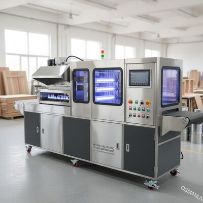Erdgas-Heizungs-UVbeschichtungs-Maschine 0,1 - 1m/min für Möbel-Malerei