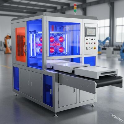 UVbeschichtungs-Maschine des photoelektrischen Infrarotsensor-4.2kw für Haushaltsgerät-Industrie