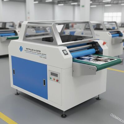 Stellen-Rollen-UVauftragmaschine für Digital-Druck-/-Entstaubungs-Maschine 5m/Min L650mm