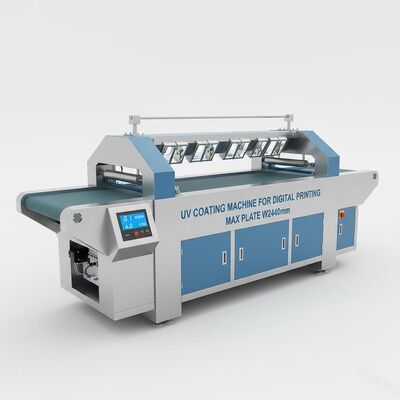 Beschichtende UVmaschine für Digital, die 0.1M/Min 4KW W2440mm Max Plate drucken