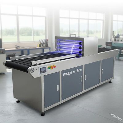 Stärke-schützende beschichtende UVmaschine/kurierende UVmaschine W1300mm 6mm