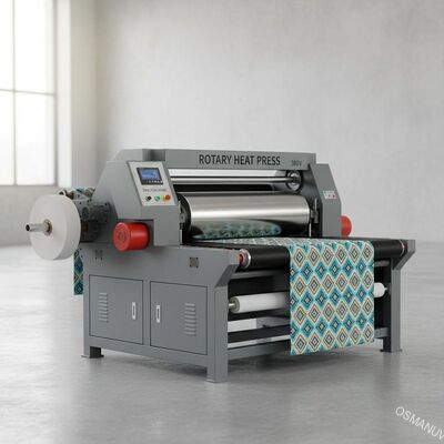 wärmeübertragungs-Maschine 3m/Min 380V Dreh/Drehhitze-Presse-Sublimation