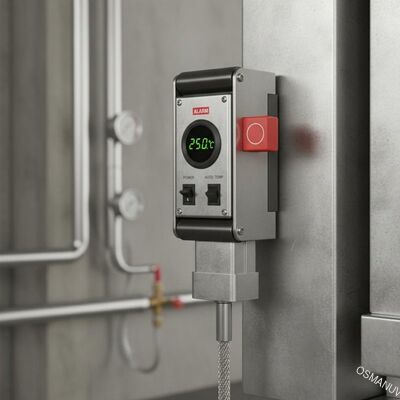 Automatische Temperaturüberwachung Oven Door Buckle Warnung Industial