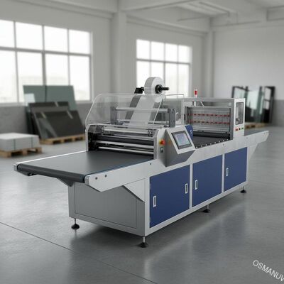 Lamellierende Maschine mit dem automatischen Film, der UVauftragmaschinen-Maschine für Glas, Brett, PVC-Brett, Bildschirm schneidet
