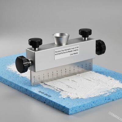 Precision Gap-Adjustable Scraper Coater for XPS | Anti-Skid & Stucco-Ready Coating with Low Waste