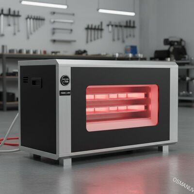 Geräuschpegel unter 75 dB Infrarottrockner mit Stromverbrauch von 2,5 kW