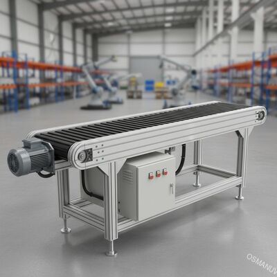 PLC-Steuerungsgürtelfördersystem 220 V für industrielle Automatisierung