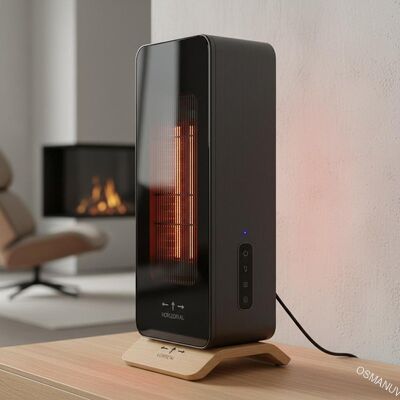 2.5KW Infrarotheizgerät mit horizontaler/vertikaler Luftströmungsrichtung zur Heizung