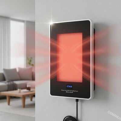 Energieeinsparende Infrarotheizung Leistungsaufnahme 2,5 kW für effektive Wärme