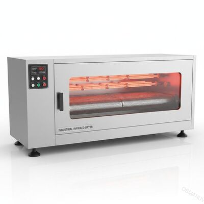 50 kg 600*600*750 mm Horizontale Infrarot-Trocknungsmaschine für Industriezwecke