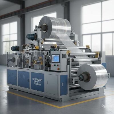 Erweiterte Filmlaminierungsgeräte mit automatischem Wiederaufwickeln, Wiederaufwicklungsdurchmesser 1000 mm