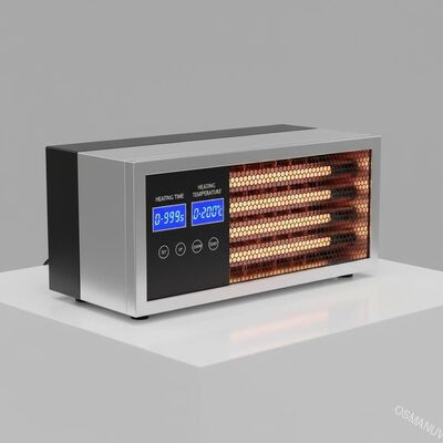 Heizzeit 0-999s und Heiztemperatur 0-200C Infrarottrockner