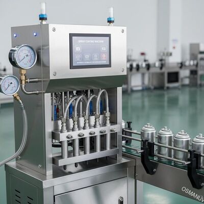 Sprühfarbe Halbautomatische Füllmaschine Fortgeschrittene Technologie für eine überlegene Beschichtung Mit der Sprühbeschichtung Maschine