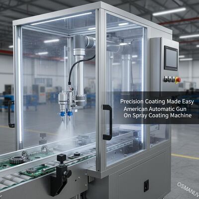 Präzisionsbeschichtung wurde mit der amerikanischen automatischen Sprühmaschine erleichtert