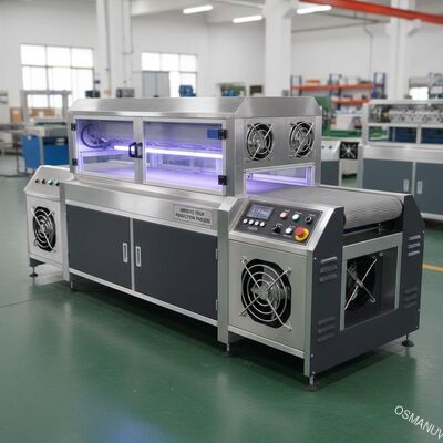 0-15 m/min Geschwindigkeit UV-Härtungssystem mit Luftkühlung Verbessern Sie Ihren Produktionsprozess