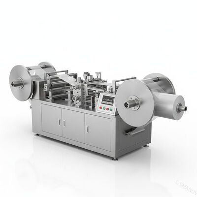 Edelstahlfolien-Laminationsgeräte für Hochleistungs-Wiederaufwicklung 0-100 m/min