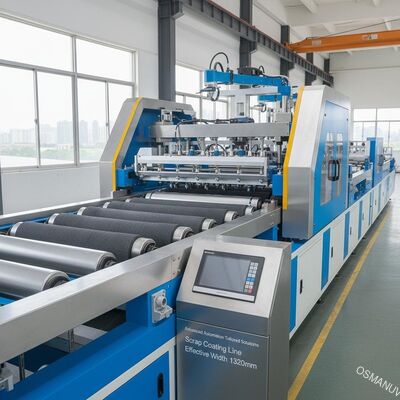 Erweiterte Automatisierung maßgeschneiderte Lösungen Schrottbeschichtungslinie Wirkungsbreite 1320 mm