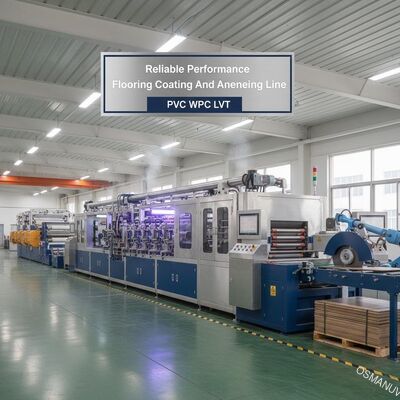Zuverlässige Leistungspräzisionstechnische Bodenbeschichtung und Glühenlinie für PVC WPC LVT
