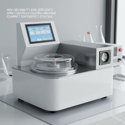 Hohe Zuverlässigkeit und Effizienz Spin-Coater UV-Beschichtung Maschine kompakt für perfekte Beschichtung