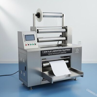 1.5KW Filmlaminierungsanlage für schnelle und präzise Laminierung