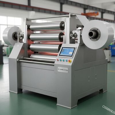 3000 KG elektrische Heizfilmlaminierungsmaschine 25KW PLC-Steuerungssystem