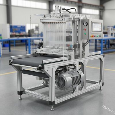 Luftmesser-Beschichtung und Poliermaschine für Vorhangbeschichtung mit Wechselstrommotor