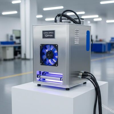 Kühlmethode Luftkühlung Ultraviolette LED-Härtemaschine mit Härtergeschwindigkeit 1-10 m/min