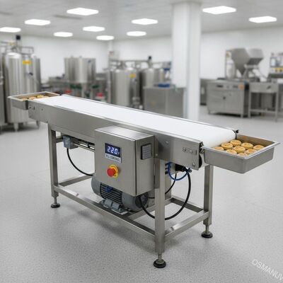PLC-gesteuerte Förderbandmaschine 220V für die Lebensmittelverarbeitung