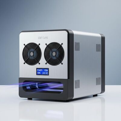 Kühlmethode Luftkühlung UV-LED-Härtemaschine 100 W für schnelles Trocknen