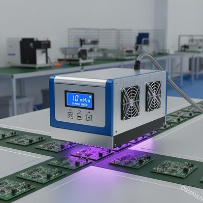 1-10m/Min Härtgeschwindigkeit UV-LED-Härtsystem Luftkühlung für die Elektronikindustrie