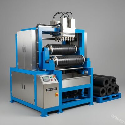 220V/50Hz Förderwalzherstellungsmaschine mit einer Maximalbeschichtungsdicke von 0,2-3 mm