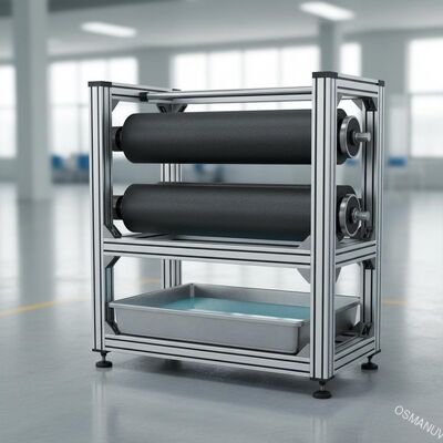 Maximale Beschichtungsbreite 1000 mm Beschichtungsausrüstung für Rollen mit einem Durchmesser von 200-400 mm