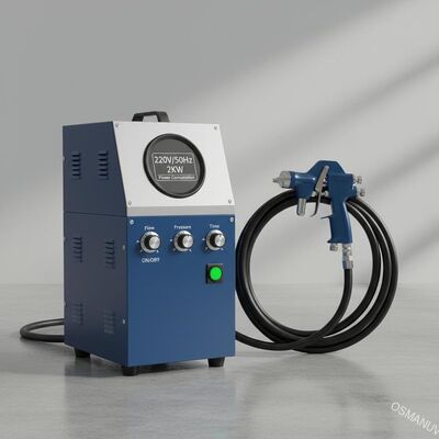 220V/50Hz Stromversorgung Industrie-Spray-Beschichtungsanlage mit 2 kW Stromverbrauch