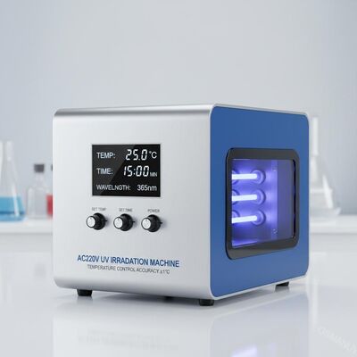 AC220V UV-Bestrahlungsmaschine mit Temperaturgenauigkeit ±1C und Wellenlänge 365nm