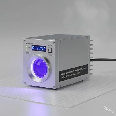 Wellenlänge 365 nm UV-Lichtgenerator für Industriezwecke mit Timer-Steuerungsgenauigkeit ±1min