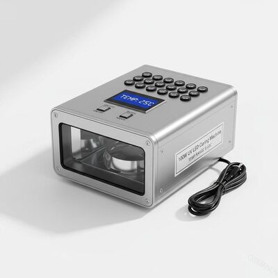 100 Watt UV-LED-Härtemaschine für den Temperaturbereich 0-50 °C mit Aluminiumlegierungskörper