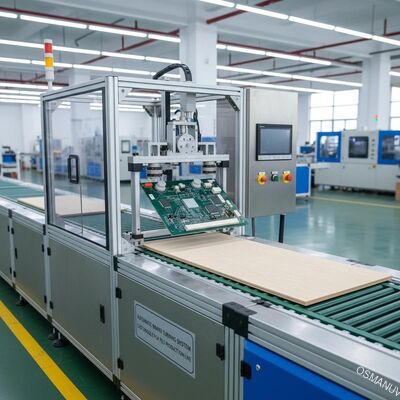 Automatische Plattendrehmaschine. Anpassbare PCB-Holzplatten-Flip-Ausrüstung für die komplette Produktionslinie.