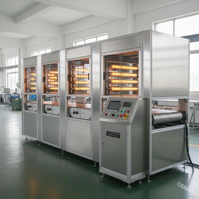 Multi-Zone Anpassungs-Infrarot-Trocknungsmaschine Detaillierte technische Parameter für Beschichtung und Tinte-Härtung Produktionslinie