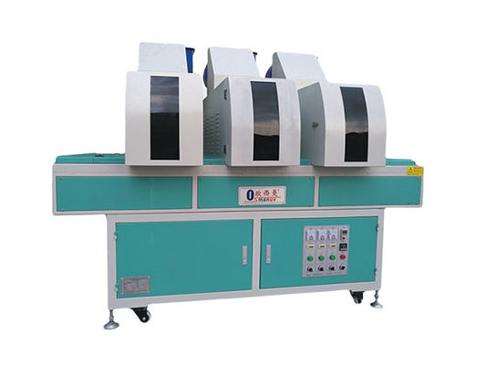 Kurierende UVmaschine der Energiesparlampe-9.7KW, 15m/Min Green Uv Led Machine