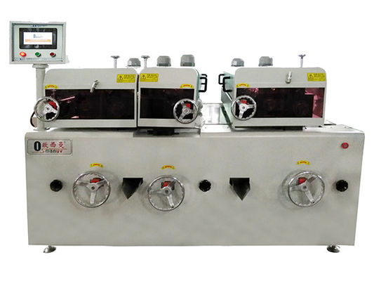 Höhen-Holz-UVrollen-Beschichtungs-Maschine 9KW 850mm mit Siemens-Motor