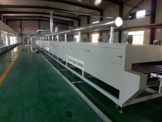 LICHTHÄRTUNGS-Spray-Beschichtungs-Maschine PLC-Steuerkalziumkieselsäureverbindungs-Brett MDF-Brett-388kw UV